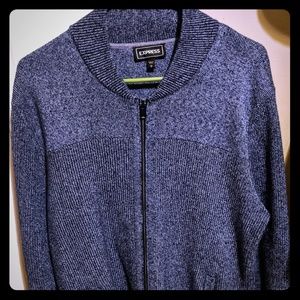 Express Zip Up Sweater